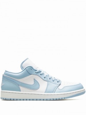 Air Jordan 1 Nike Low Ice Mujer Azules | AKB-071532