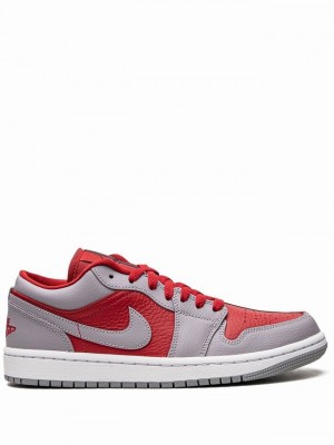 Air Jordan 1 Nike Low SE Split – Gym Mujer Gris Rojas | ELN-123847