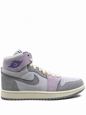 Air Jordan 1 Nike Zoom Air CMFT 2 Mujer Gris Rosas | ELI-398204