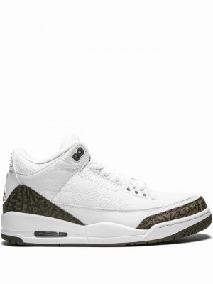 Air Jordan 3 Nike Retro Hombre Blancas Negras | HBK-501487