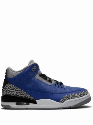 Air Jordan 3 Nike Retro Varsity Royal Hombre Azules Negras | SYP-216539