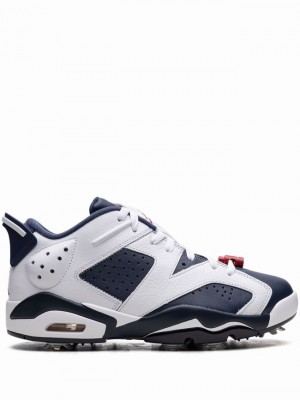 Air Jordan 6 Nike Golf Olympic Hombre Blancas Azules | MIX-127639