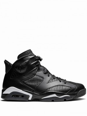 Air Jordan 6 Nike Retro Cat Hombre Negras | XGJ-413950