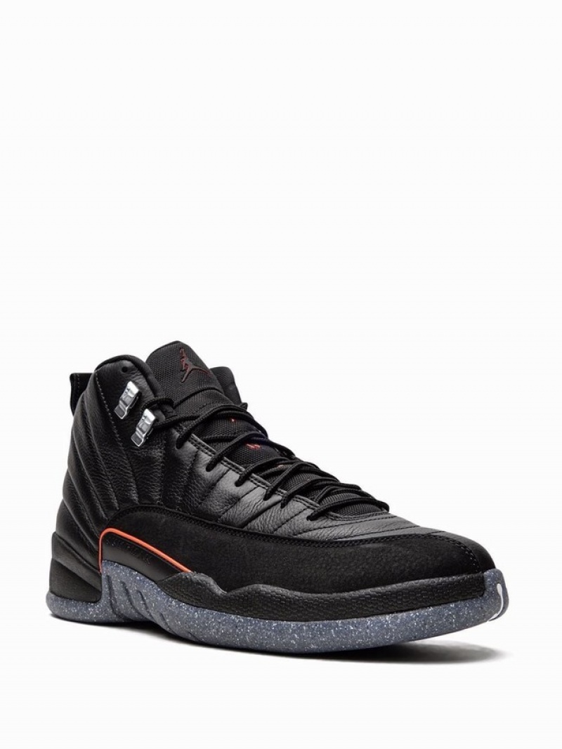 Air Jordan 12 Nike Retro Hombre Negras | RJY-547918
