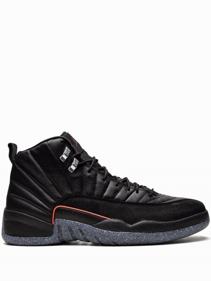 Air Jordan 12 Nike Retro Hombre Negras | RJY-547918