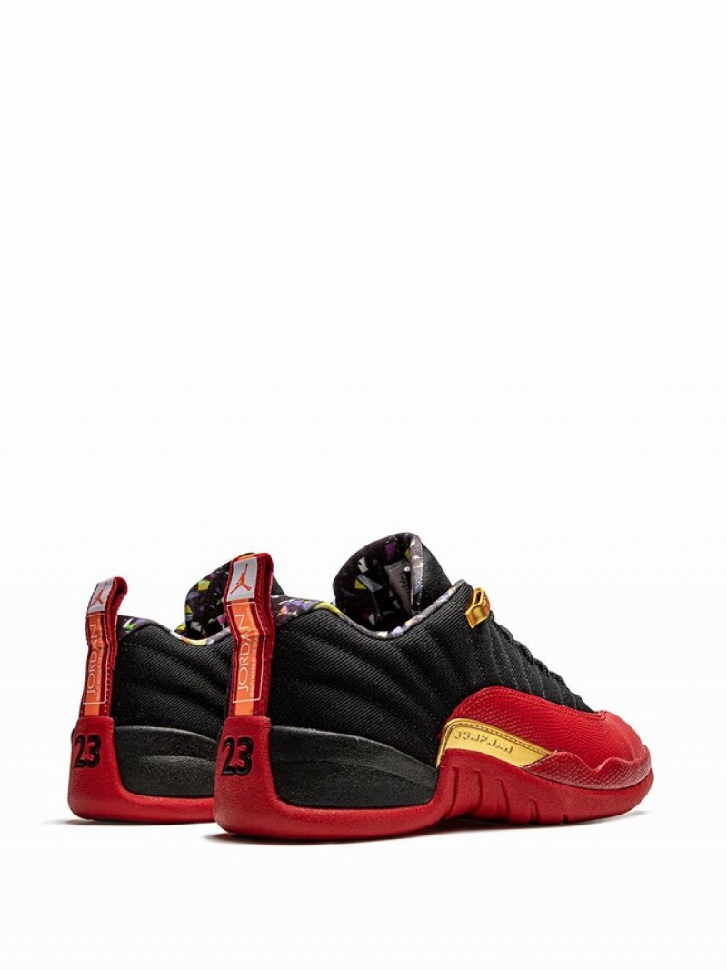 Air Jordan 12 Nike Retro Super Bowl LV Hombre Negras Rojas | ODY-531807