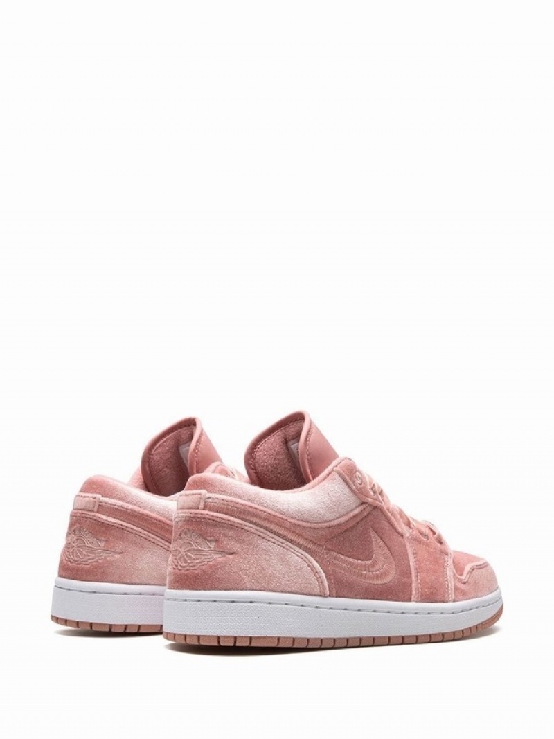 Air Jordan 1 Nike Low SE Pink Velvet Mujer Rosas | MHS-826319