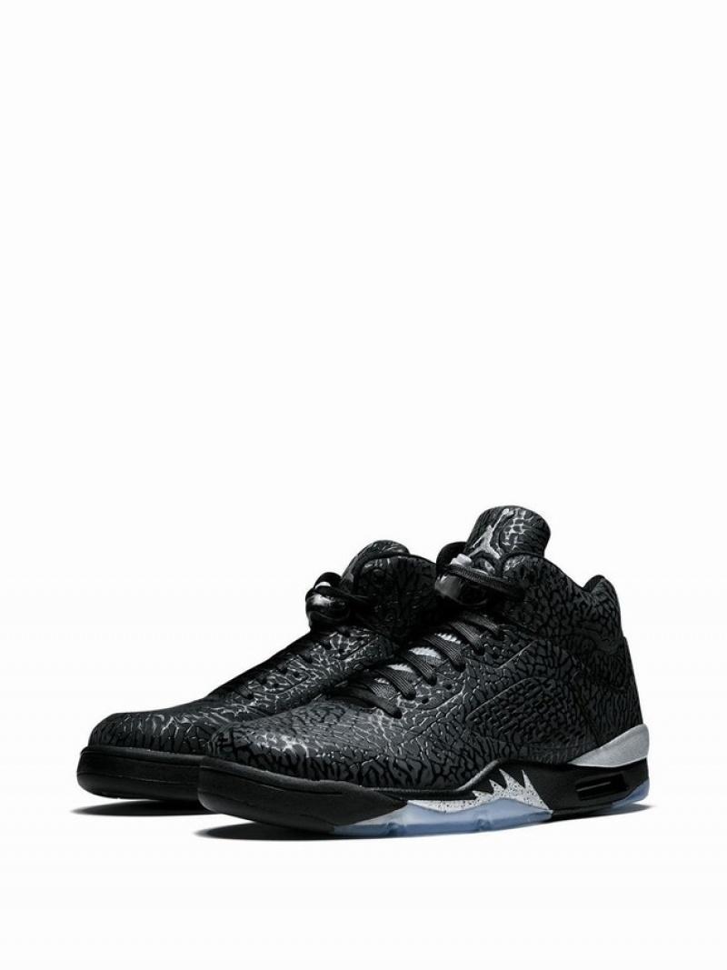 Air Jordan 3 Nike Lab5 Mujer Negras | UHZ-917564