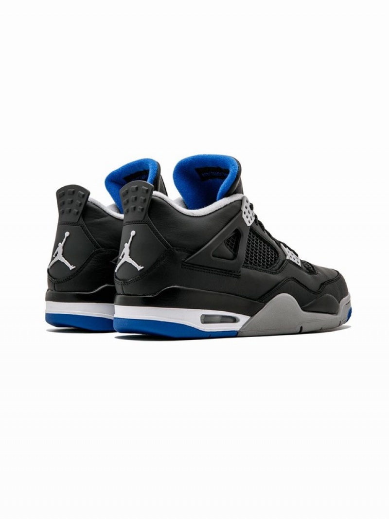 Air Jordan 4 Nike Retro Alternate Motorsports Hombre Negras | FSO-408526