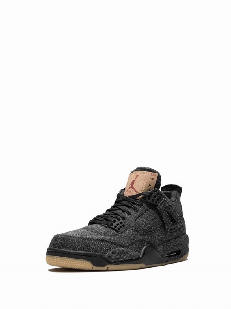 Air Jordan 4 Nike Retro Hombre Negras | OUR-596210