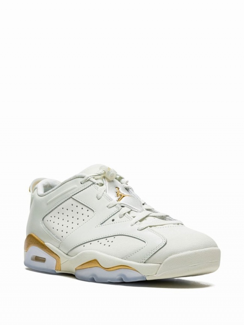 Air Jordan 6 Nike Low CNY Hombre Blancas | YJU-174603