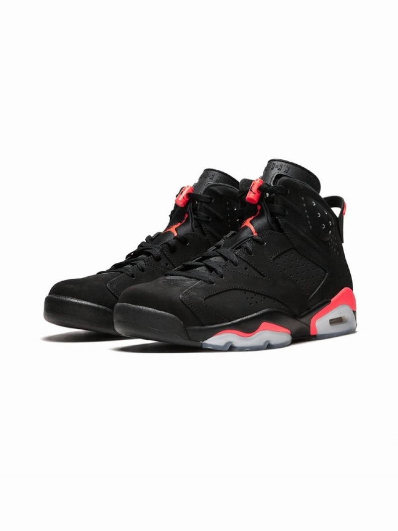Air Jordan 6 Nike Retro Hombre Negras | GRM-512469
